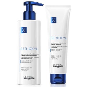 L'Oréal Professionnel Serioxyl Shampoo and Conditioner Duo - Natural Hair