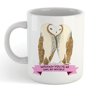 Owl By Myself Mug