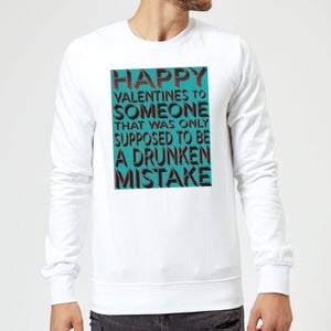 Drunken Mistake Sweatshirt - White