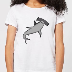 Hammer Head Shark Women's T-Shirt - White