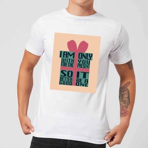 Only With You For The Present Men's T-Shirt - White