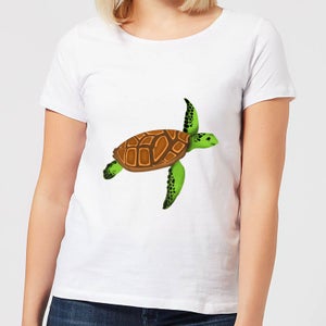 Turtle Women's T-Shirt - White