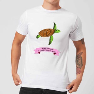I Turtley Have A Crush On You Dude Men's T-Shirt - White