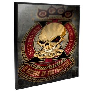 Five Finger Death Punch - Decade Of Destruction Crystal Clear Pictures Wall Art