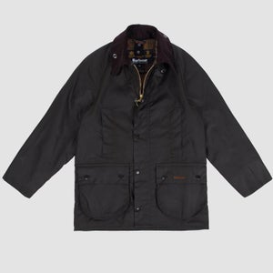 Barbour Boys Beaufort Wax Jacket - Olive