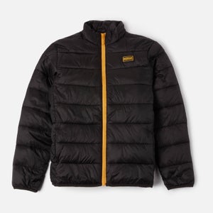 Barbour International Boys' Reed Quilted Jacket - Black/Yellow