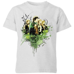 T-Shirt Il Signore degli Anelli Hobbits - Grigio - Bambini