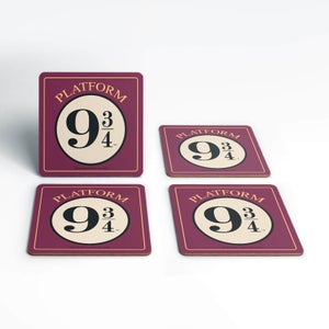 Harry Potter Nine And Three Quarters Coaster Set