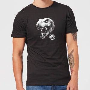 Camiseta T Rex de Jurassic Park para hombre - Negro