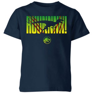 Jurassic Park Run! Kids' T-Shirt - Navy