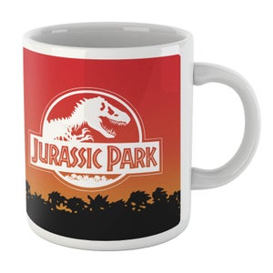 Tazza Jurassic Park Sunset Logo