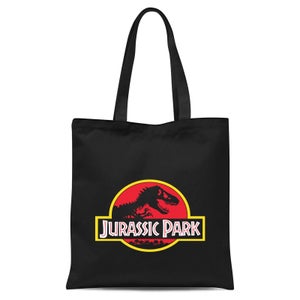 Jurassic Park Logo Tote Bag - Black
