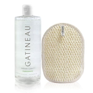 Gatineau Therapie Corps Energisante Shower Gelee with Body Buffing Mitt (Worth £41.00)