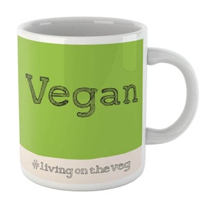 Poet and Painter Vegan Living On The Veg Mug