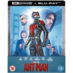 Ant-Man - Steelbook 4K Ultra HD (Include Blu-Ray 2D) - Esclusiva Zavvi