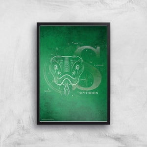 Harry Potter Slytherin Giclee Art Print