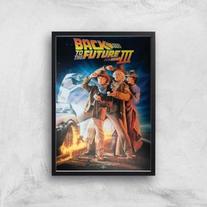 Back To The Future Part 3 Giclee Art Print