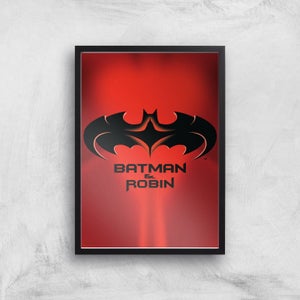 Lámina de arte Giclee de Batman Robin
