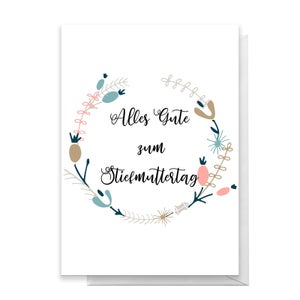 Alles Gute Zum Stiefmuttertag Greetings Card