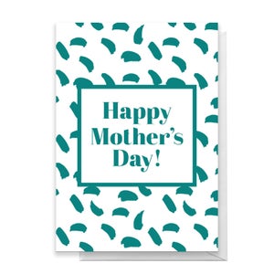 Happy Mother's Day Paint Marks Greetings Card