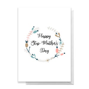 Happy Step-Mother's Day Greetings Card