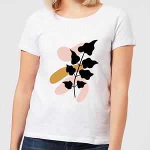 Abstract Branch Women's T-Shirt - White