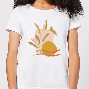Abstract Holiday Art Women's T-Shirt - White