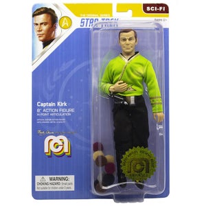 Mego Star Trek - Capt. Kirk - Green Shirt & Tribbles 8 Inch Action Figure