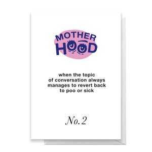 Motherhood No.2 Greetings Card