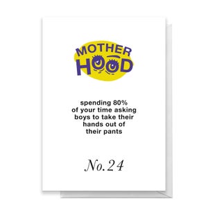 Motherhood No.24 Greetings Card