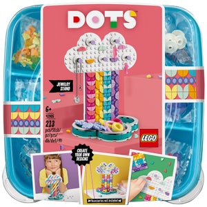 DOTS: Rainbow Jewellery Stand DIY Craft Set by LEGO (41905)