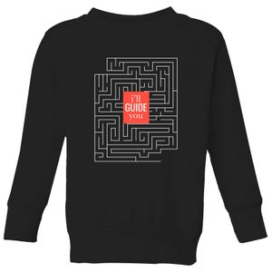 I'll Guide You Kids' Sweatshirt - Black