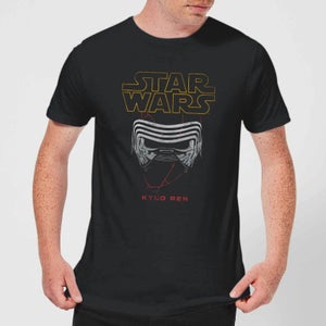 Star Wars Kylo Helmet Men's T-Shirt - Black