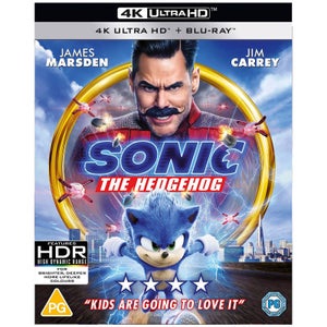 Sonic The Hedgehog - 4k Ultra HD (Incluye Blu-ray 2D)