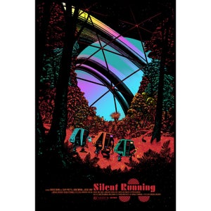Silent Running Foil Variant Screenprint Art by Raid71