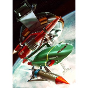 Thunderbirds Lithograph by Jake Lynch