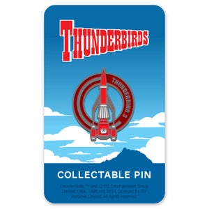 Thunderbirds Enamel Pin Badge 3