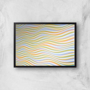Psychedelic Waves Giclee Art Print