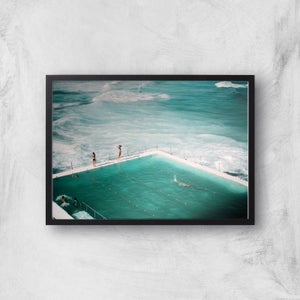 Rough Seas And Calm Pools Giclee Art Print