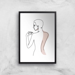 Itchy Back Giclee Art Print