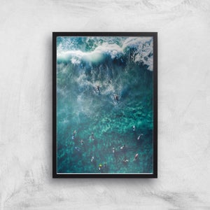 Surfing Time Giclee Art Print