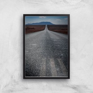 A Barren Road Giclee Art Print