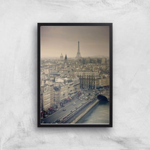 Streets Of Paris Giclee Art Print