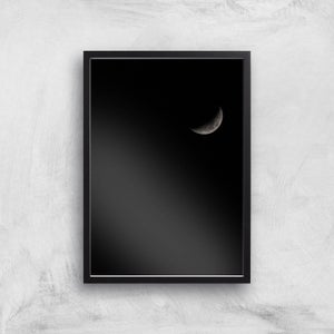 Quarter Moon Giclee Art Print