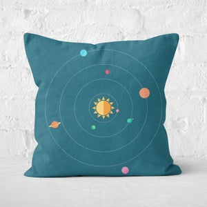 Solar System Square Cushion