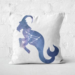 Cosmic Capricorn Square Cushion