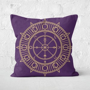 Wheel Of Fortune Square Cushion