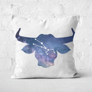 Cosmic Taurus Square Cushion