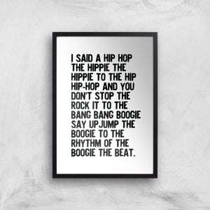 Rappers Delight Giclee Art Print