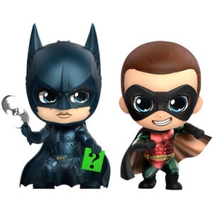 Hot Toys DC Comics Batman Forever Cosbaby Mini Figures 2-Pack DC Comics Batman & Robin 11 cm